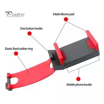 Держатель для телефона, маленький, высокостабильный, нескользящий, устойчивый к царапинам, портативный, широкий, совместимый кронштейн для мобильного телефона, автомобильные принадлежности жёлтый