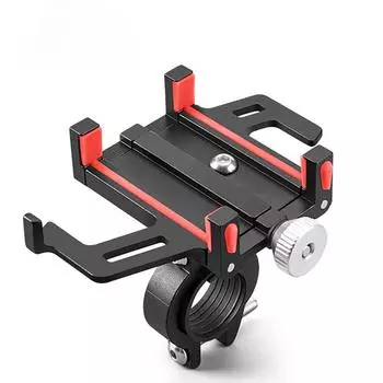 Держатель для телефона, мотоцикл, электрический велосипед, смартфон, кронштейн из алюминиевого сплава с ЧПУ, пять когтей, механический держатель для телефона на велосипеде чёрный