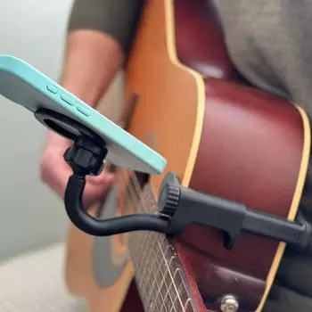 Держатель для телефона на гитаре, портативное крепление для прямой трансляции, кронштейн для прямой трансляции, для видео