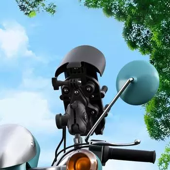 Держатель для телефона на мотоцикле 15 Вт, беспроводная зарядка, противоударное крепление для смартфона на руль, противоугонная подставка для сотового телефона, водонепроницаемая