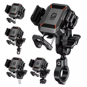 Держатель для телефона на мотоцикле, антивибрационный кронштейн для GPS-навигатора на руль, удобный для камеры, держатель для навигации на электровелосипеде Handblebar