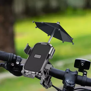Держатель для телефона на мотоцикле, зажим, противоударный, руль, горный велосипед black