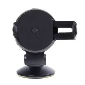 Держатель для телефона на присоске, автомобильный держатель, вращающийся на 360 °, устойчивый, не трясется, удобный для большинства телефонов чёрный