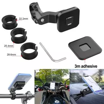 Держатель для телефона на руле Automati Cally, черный