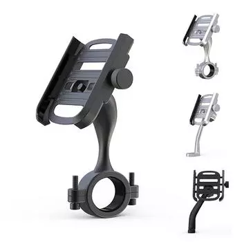 Держатель для телефона на велосипеде, алюминиевый сплав, кронштейн для GPS-навигации, зажим для зеркала/крепления на руле