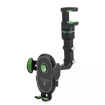 Держатель для телефона на зеркало заднего вида, вращающийся на 360 градусов, выдвижной, универсальный, автомобильный держатель для сотового телефона