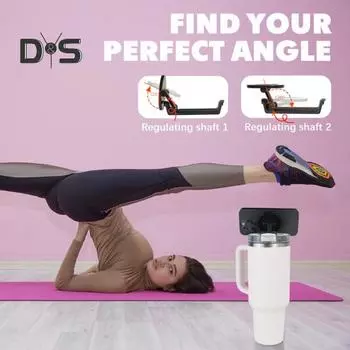 Держатель для телефона, подставка для мобильного телефона на 40 унций, многофункциональное крепление для телефона для дома и путешествий розовый