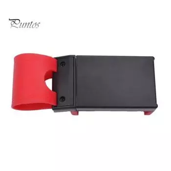 Держатель для телефона, прочная несущая способность, профессиональное универсальное крепление для мобильного телефона на руль автомобиля для вождения красный