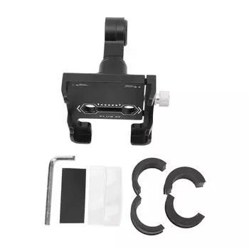 Держатель для телефона с вращением на 360 градусов, зажим для крепления на руль для смартфона с GPS