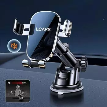 Держатель для телефона в консольном исполнении, автомобильный держатель для навигации с защитой от сотрясений, держатель для мобильного телефона, переговорное устройство серый