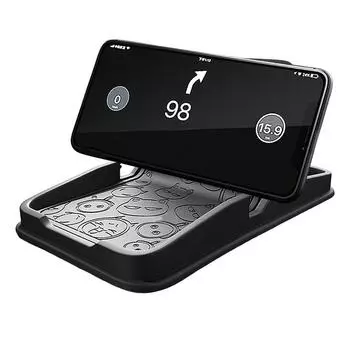 Держатель для телефона в машину, складной на 180 градусов, для парковки, номерной знак телефона, нескользящий, настольное крепление для телефона, совместимые смартфоны, GPS-устройства