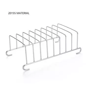 Держатель для тостов, решетка для охлаждения из нержавеющей стали, подставка для хлеба, инструменты для фритюрницы (201)