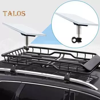 Держатель для труб лестницы автофургона, крепление на столб, простая установка, устойчивое к погодным условиям, крепление на крышу для мини-монтажного комплекта Starlink серебряный