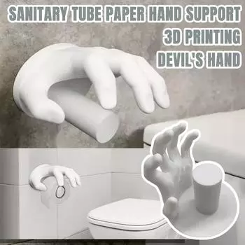 Держатель для туалетной бумаги «Дьявол», новинка для интерьера, украшение ручной работы One Size