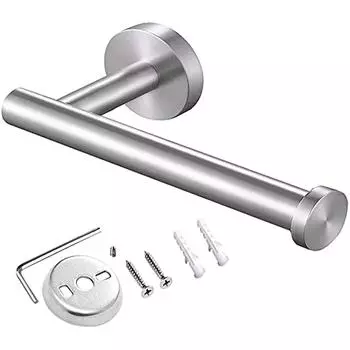 Держатель для туалетной бумаги, Держатель для туалетной бумаги из нержавеющей стали, Держатель для туалетной бумаги, Аксессуары для ванной комнаты, Туалетная бумага или держатель 16x6x9cm