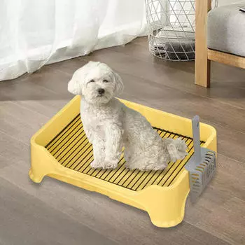 Держатель для туалетной бумаги для собак, удобная сетка с подносом для забора, для спальни, гостиной серый