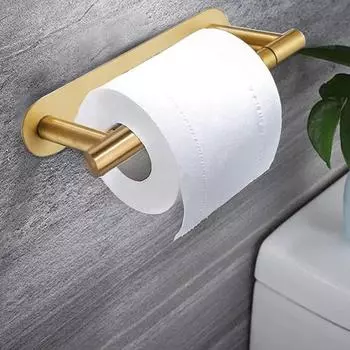 Держатель для туалетной бумаги для ванной комнаты, прочный, несущий настенный поворотный замок с защелкой, простая установка, держатель для рулона салфеток чёрный