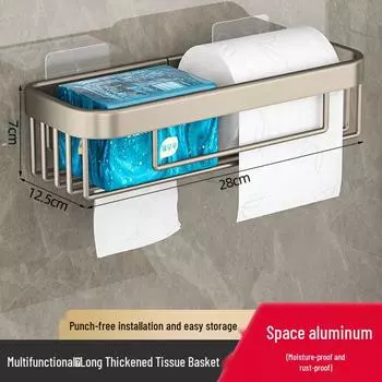 Держатель для туалетной бумаги и стойка для хранения салфеток для ванной комнаты
