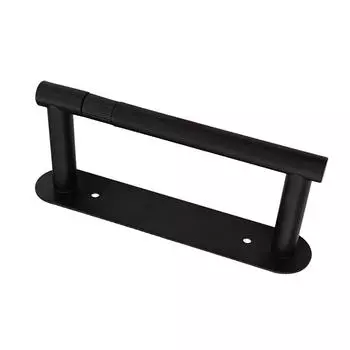 Держатель для туалетной бумаги из нержавеющей стали, не требующий сверления, держатель для рулона туалетной бумаги, настенная стойка для салфеток, аксессуары для ванной комнаты чёрный