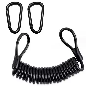 Держатель для удилища PLEAVIT Curl, держатель для удилища в автомобиль, подголовник сиденья, фиксированный карабин в комплекте