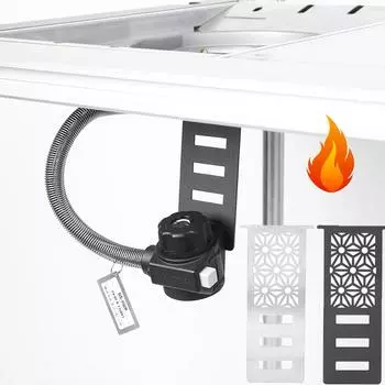 Держатель для удлинителя горелки из нержавеющей стали для кемпинга, газовые вешалки, вешалка для газового баллона для кемпинга, крючки для газового баллона для аксессуаров Snow Peak