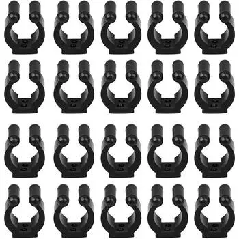 Держатель для удочек из 20 предметов, настенный держатель для удочек, органайзер, черный держатель для хранения удочек, бильярд