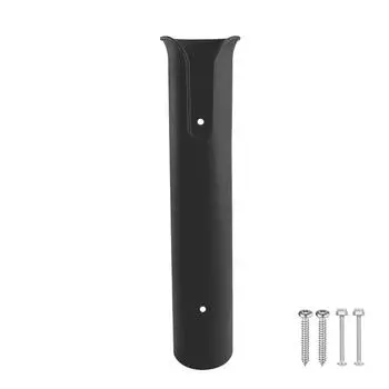 Держатель для удочки, держатель для удочки на лодке, настенные трубки, ссылки для лодки (черный)