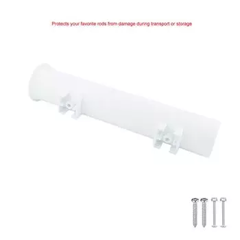 Держатель для удочки, держатель для удочки на лодке, настенные трубки, ссылки для лодки (белый)