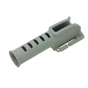 Держатель для удочки на поясной ремень, устойчивый к коррозии, легкий портативный держатель для удочки из АБС-пластика чёрный