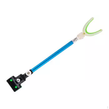 Держатель для удочки, подставка для удочки, складная, регулируемая, 24,5-43 см, нескользящий зажим для подвески