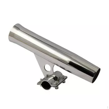 Держатель для удочки, простая установка, прочный зажим для крепления на рельсах, нержавеющая сталь