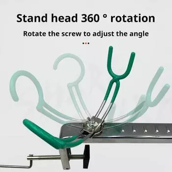 Держатель для удочки Yousheng Clip-on, регулируемый угол вращения на 360 градусов, прочный плот, лодка, удочка, крепление на стойку, рыболовные принадлежности