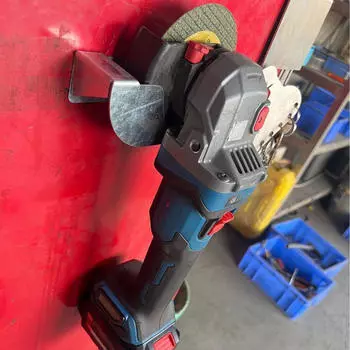 Держатель для угловой шлифовальной машины, настенный кронштейн-органайзер, практичный, стойка для хранения