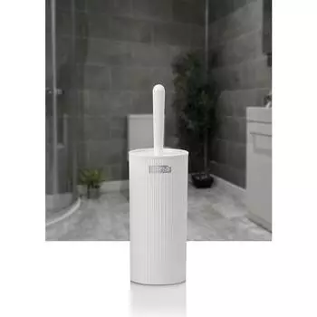 Держатель для унитаза Mina в белую полоску