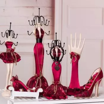 Держатель для ювелирных изделий, стенд, изделия из смолы, украшение для дома, ожерелье, серьги, браслет, органайзер Small Model