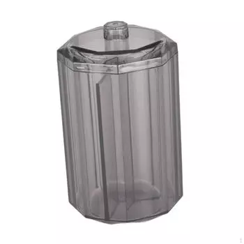 Держатель для ватных дисков, шариковый контейнер для тампонов, ювелирные изделия, косметическое средство для ванной комнаты, хранение Black Short