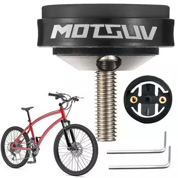 Держатель для велосипедного компьютера из алюминиевого сплава, подходит для Garmin, Bryton, Wahoo DE Bryton чёрный