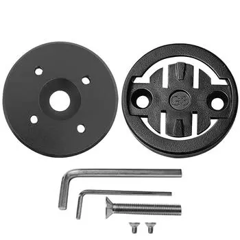 Держатель для велосипедного компьютера MTB, алюминиевый сплав, крепление для секундомера, водонепроницаемый кронштейн для велосипедного компьютера для аксессуаров Garmin чёрный