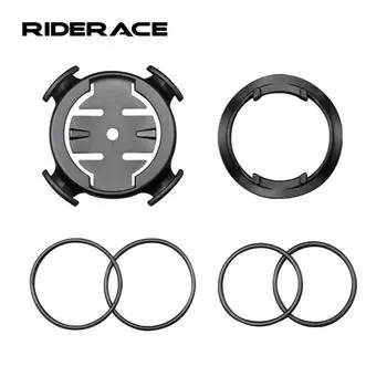 Держатель для велосипедного компьютера, пластиковый MTB, кронштейн для крепления секундомера для горного велосипеда, подставка для спидометра для езды на велосипеде для серии Garmin Edge чёрный