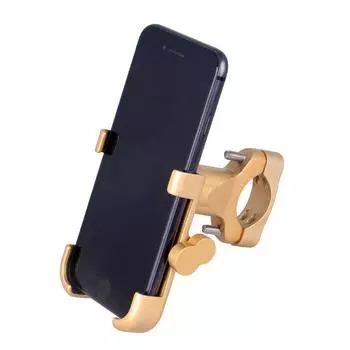 Держатель для велосипедного телефона из алюминиевого сплава, MTB, дорожный велосипед, мотоцикл, 3,5-6,5 дюйма, кронштейн для мобильного телефона с GPS серый