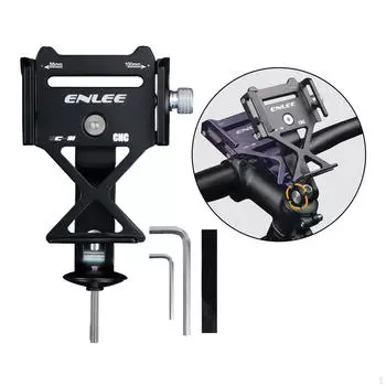 Держатель для велосипедного телефона, мобильный смартфон с креплением на выносе, регулируемый велосипедный мобильный телефон