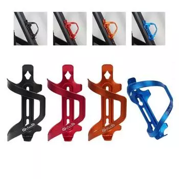 Держатель для велосипедной бутылки с защитой от трещин, амортизирующий противоскользящий держатель для велосипедной бутылки с водой, крепление для гонок оранжевый