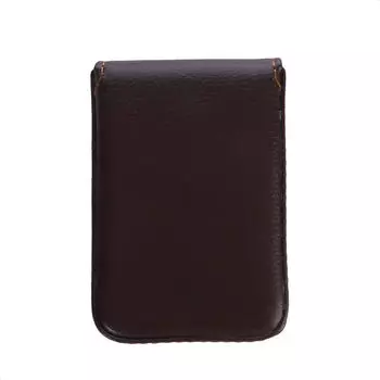 Держатель для визитных карточек, мужские держатели для карточек, магнитная присоска для карт, мини-кошелек, мужской держатель для кредитных карт One Size чёрный