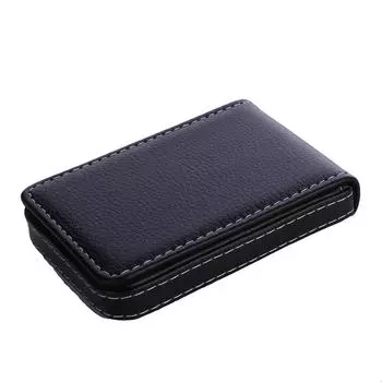 Держатель для визитных карточек, мужские держатели для карточек, магнитная присоска для карт, мини-кошелек, мужской держатель для кредитных карт One Size чёрный