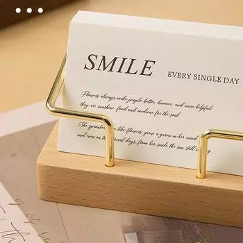 Держатель для визитных карточек, органайзер, офисный стол, подставка для дисплея, аксессуары для счетчика заметок, настольная полка, домашний деревянный держатель для карточек, хранилище