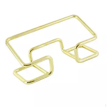 Держатель для визитных карточек, подставка для коллекции, органайзер, стол для приемов золотой