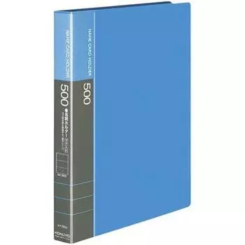 Держатель для визиток KOKUYO File сменный Тип бумаги A4 синий 30 отверстий 504 человека May-350B
