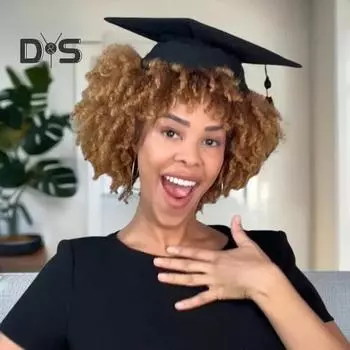 Держатель для выпускного колпачка, простой в использовании, безопасный аксессуар для выпускного колпачка, удобная посадка, повязка для волос, предотвращающая выпадение волос чёрный