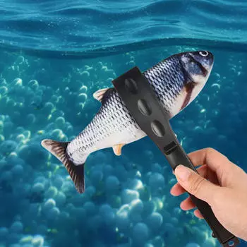 Держатель для захвата рыбы, удобный захват, рыболовное оборудование, портативные щипцы, контроль чёрный