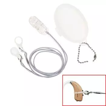 Держатель для зажима для слухового аппарата, защитный держатель для детей и взрослых сзади